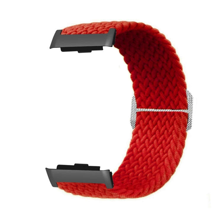 For Huawei Watch D Adjustable Woven Nylon Watch Band(Red)