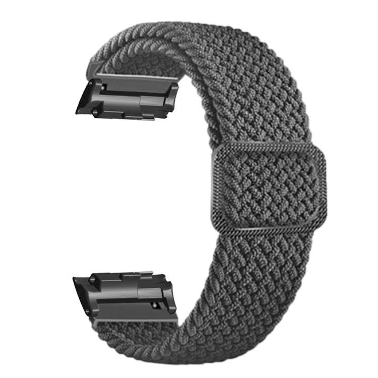 For Huawei Watch D Adjustable Woven Nylon Watch Band(Grey)