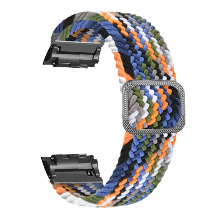 For Huawei Watch D Adjustable Woven Nylon Watch Band(Denim)