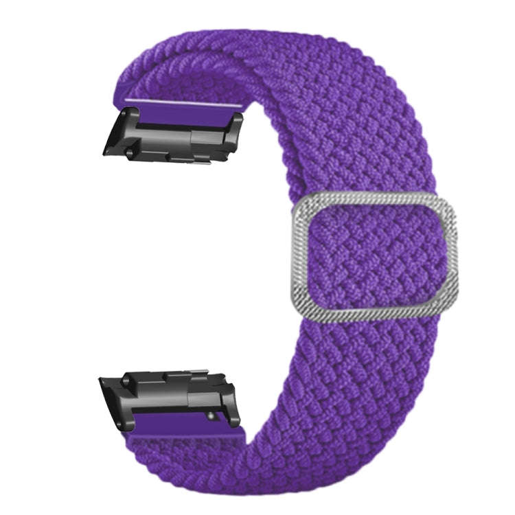 For Huawei Watch D Adjustable Woven Nylon Watch Band(Purple)