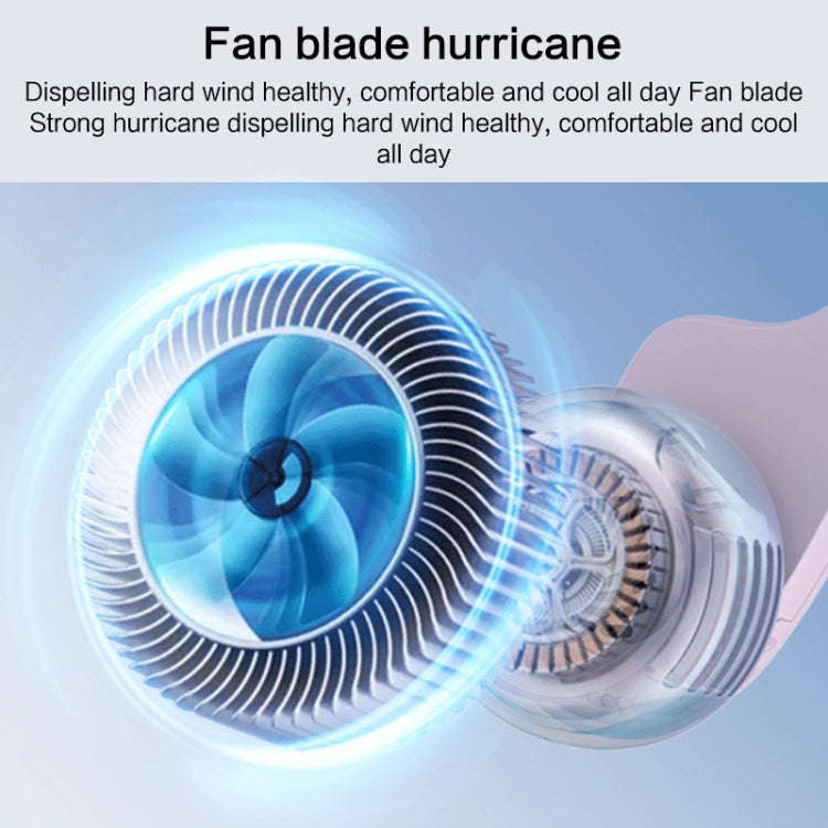 MF086 Hanging Neck Electric Fan(White Grey)