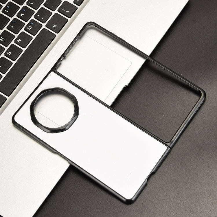 For Honor Magic V3 PU Leather PC Phone Case(White)