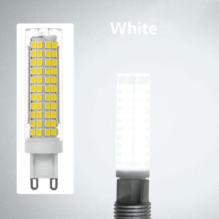 G9 15W 136 LEDs SMD 2835 Dimmable Corn Light Bulb, AC120V / 230V(White Light)