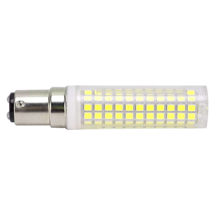 BA15D 15W 136 LEDs SMD 2835 Dimmable Corn Light Bulb, AC220-240V(White Light)