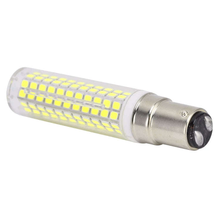 BA15D 15W 136 LEDs SMD 2835 Dimmable Corn Light Bulb, AC220-240V(White Light)