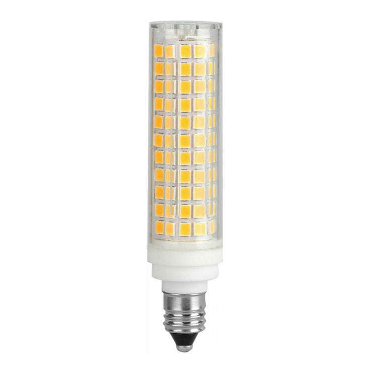 E11 15W 136 LEDs SMD 2835 Dimmable Corn Light Bulb, AC110-130V(Warm White Light)