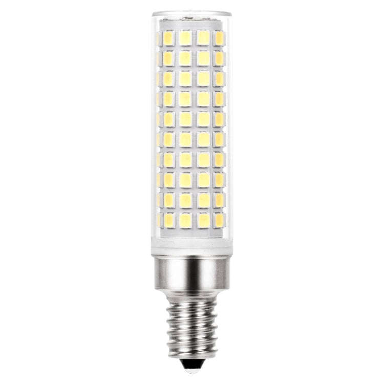 E14 15W 136 LEDs SMD 2835 Dimmable Corn Light Bulb, AC220-240V(White Light)