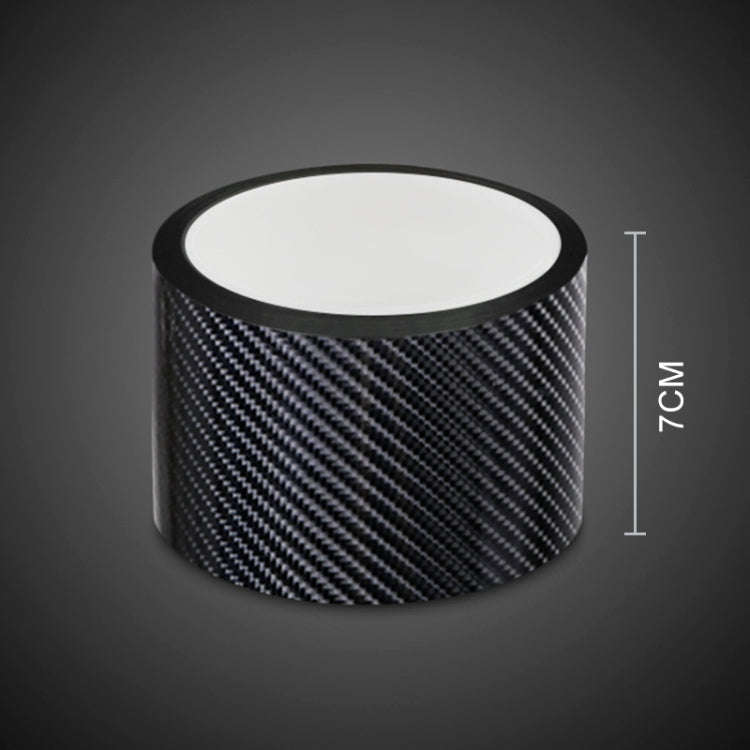 Universal Car Carbon Fiber Door Anti-collision Strip Protection Guards Trims Stickers Tape, Size:...