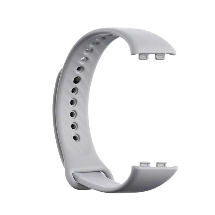For Honor Band 9 Black Buckle TPU Watch Band(Grey)