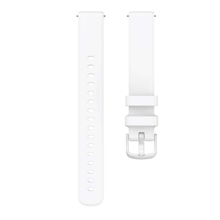 For Garmin Lily 2 Silicone Watch Band Wristband(White)