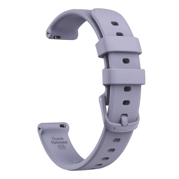 For Garmin Lily 2 Silicone Watch Band Wristband(Roland Purple)