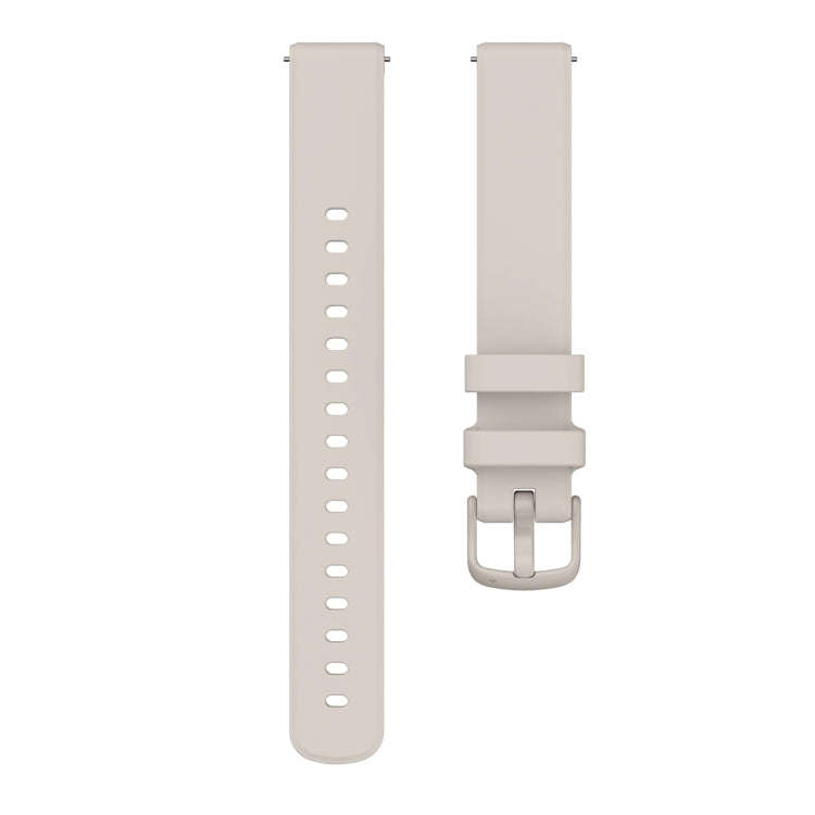 For Garmin Lily 2 Silicone Watch Band Wristband(Sand Gray)