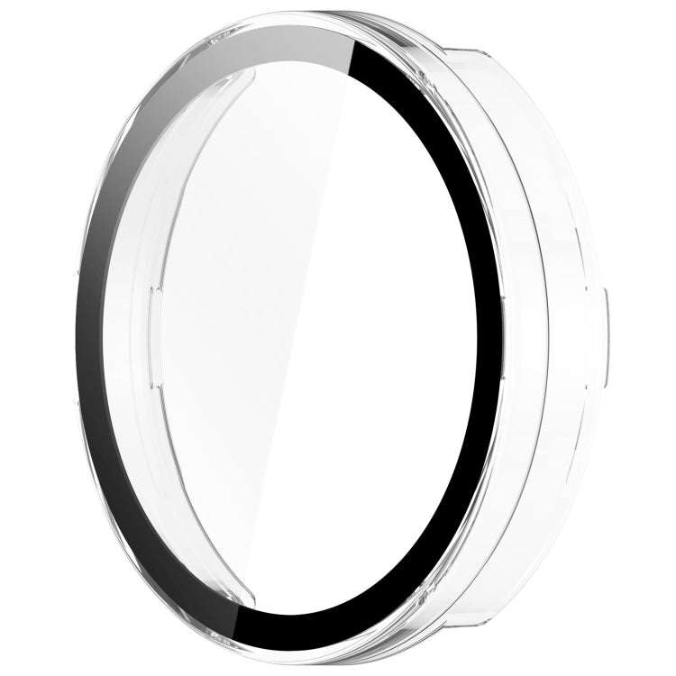 For Garmin Lily 2 PC + Tempered Film Integrated Watch Protective Case(Transparent)