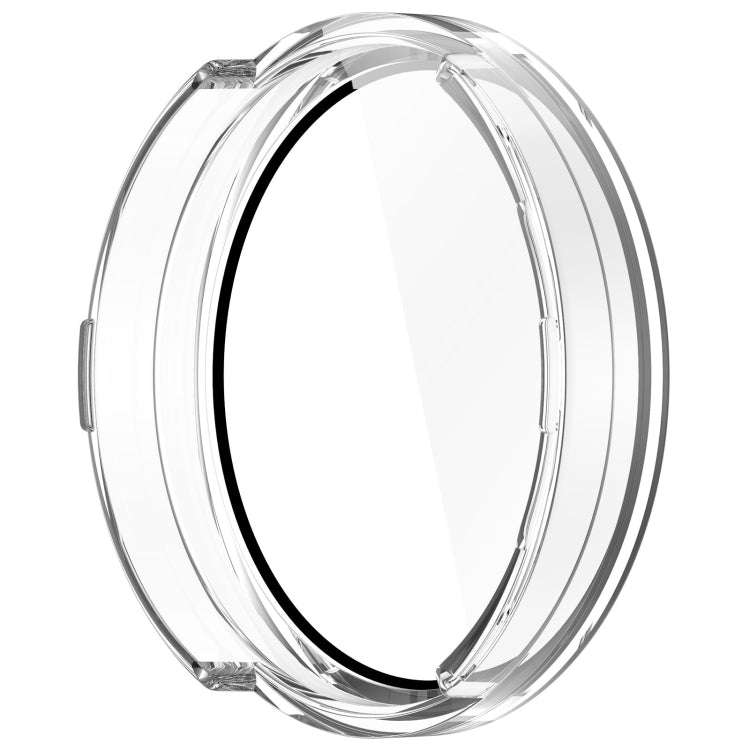 For Garmin Lily 2 PC + Tempered Film Integrated Watch Protective Case(Transparent)