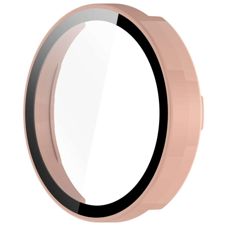 For Garmin Lily 2 PC + Tempered Film Integrated Watch Protective Case(Pink)