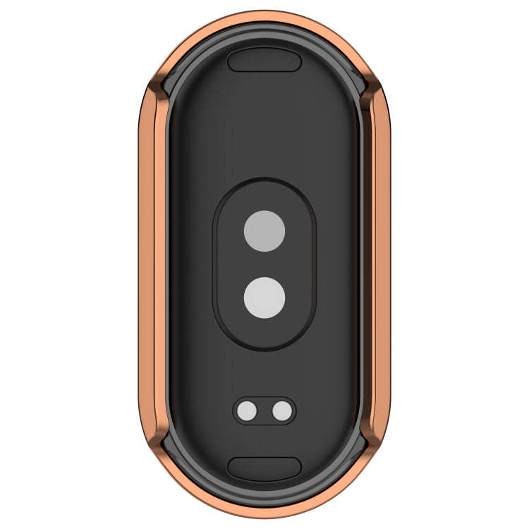 For Xiaomi Mi Band 8 / 9 Ceramic / 10 Ceramic Diamond Half Pack Hollow PC Watch Protective Cover(...