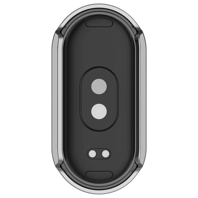 For Xiaomi Mi Band 8 / 9 Ceramic / 10 Ceramic Diamond Half Pack Hollow PC Watch Protective Cover(...