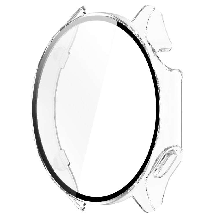 For OnePlus Watch 2 / OPPO Watch X PC + Tempered Film Integrated Watch Protective Case(Transparent)