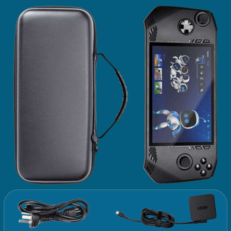 For MSI Claw EVA Portable Game Console Handheld Storage Bag(Black)