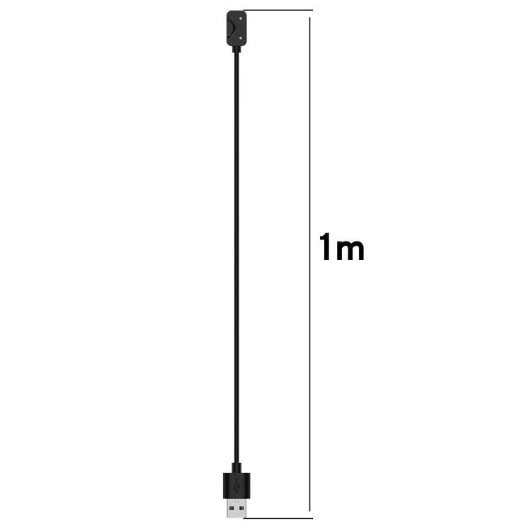For Samsung Galaxy Fit 3 Official Style Smart Watch Charging Cable, Length: 1m, Port:USB-A(Black)
