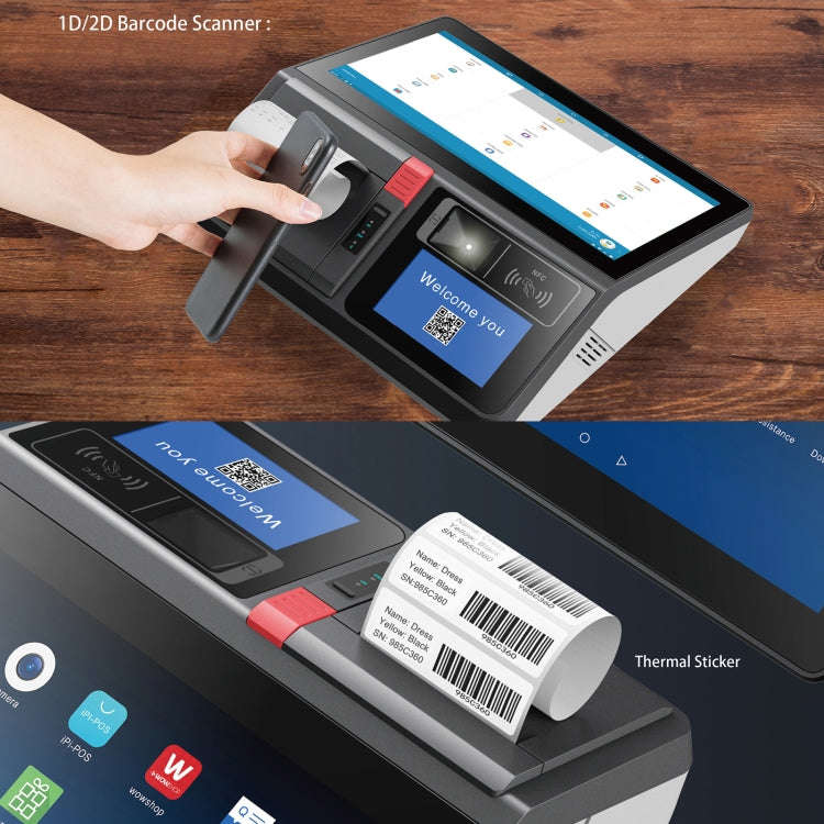 SGT-116 11.6 inch Capacitive Touch POS Terminal Cash Register, 2GB+32GB, RK3568 Quad Core Android...