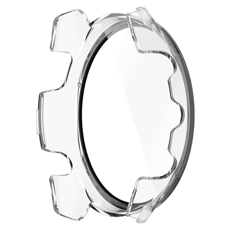 For Garmin Forerunner 165 / 165 Music PC + Tempered Film Integrated Watch Protective Case(Transpa...