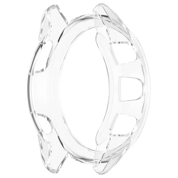 For Garmin Forerunner 165 / 165 Music Half Pack Hollow TPU Watch Protective Case(Transparent)