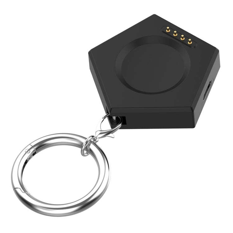 For OPPO Watch X / OnePlus Watch 2 Portable Smart Watch Charger(Black)