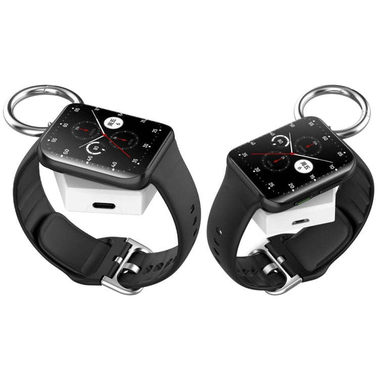 For OPPO Watch X / OnePlus Watch 2 Portable Smart Watch Charger(White)
