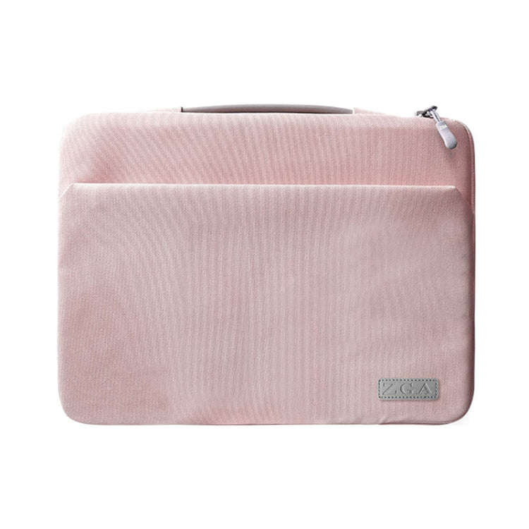 ZGA BG-01 Waterproof Laptop Handbag, Size:16 inch(Pink)