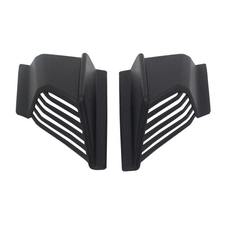 For Honda ADV160 2019-2023 Motorcycle Winglet Aerodynamic Wing Kit Spoiler(Black)