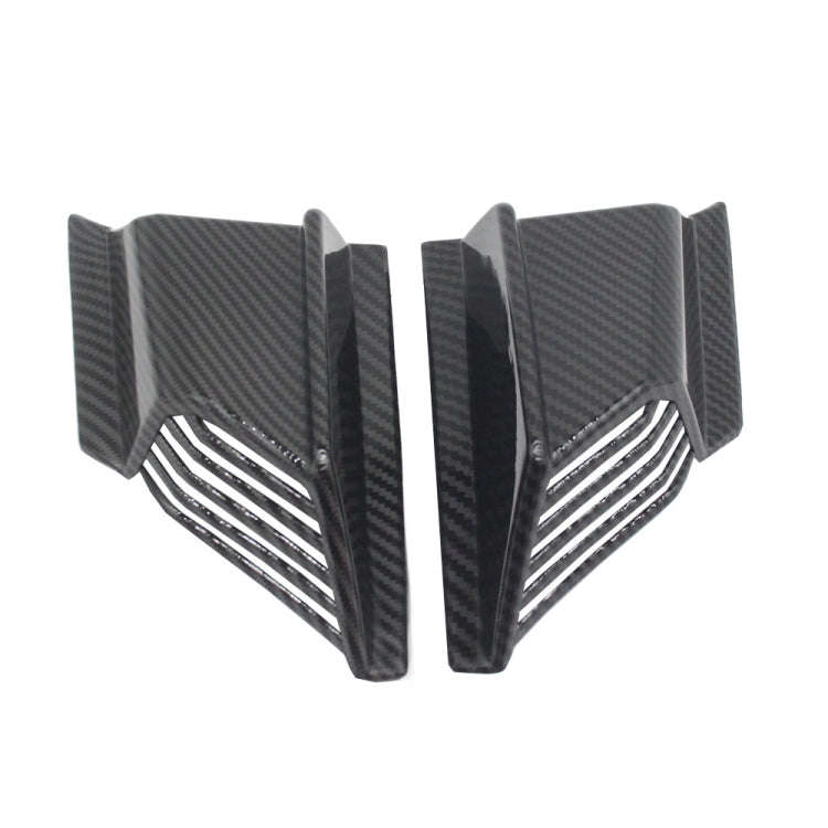 For Honda ADV160 2019-2023 Motorcycle Winglet Aerodynamic Wing Kit Spoiler(Carbon Fiber Texture)