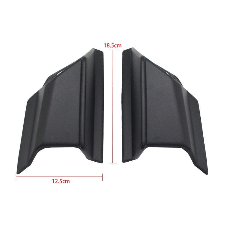 For Honda ADV160 2019-2023 Motorcycle Winglet Aerodynamic Wing Kit Spoiler(Carbon Fiber Texture)