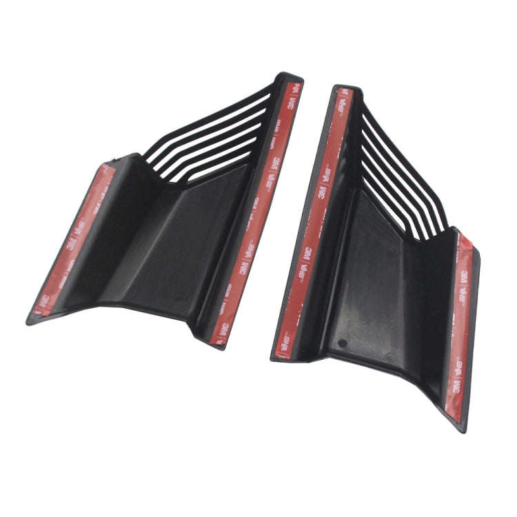 For Honda ADV160 2019-2023 Motorcycle Winglet Aerodynamic Wing Kit Spoiler(Black)