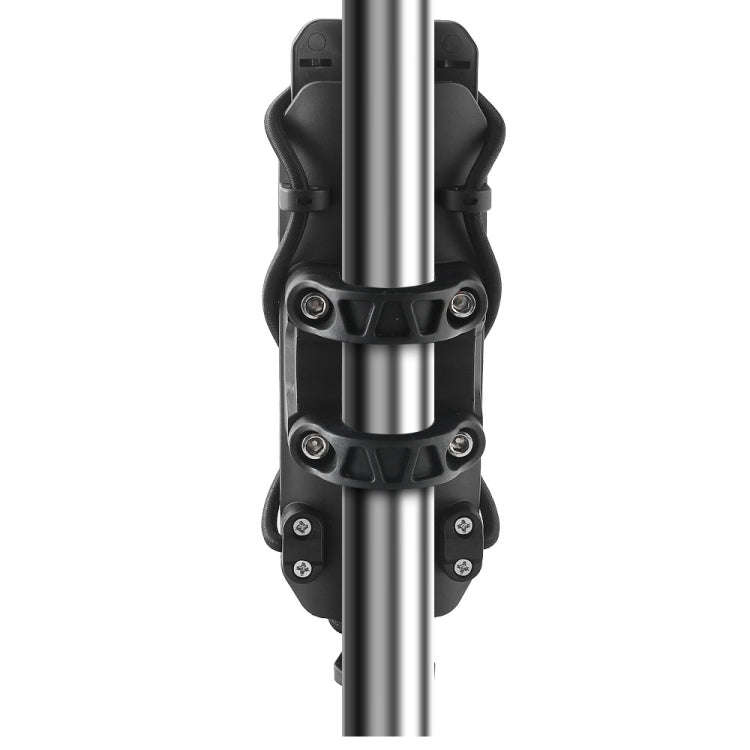 For 25mm Tube Diameter Motorcycle Modified Bumper Drink Water Cup Holder(Black)