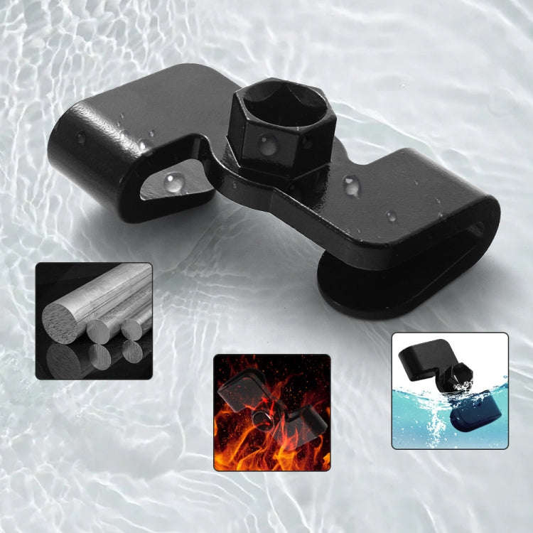 Universal Hex Wrench Extender Conversion Adapter(Black)