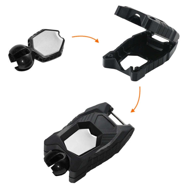 For Can Am Ryker 600 900 ATV Ignition Key Protective Case(Black)