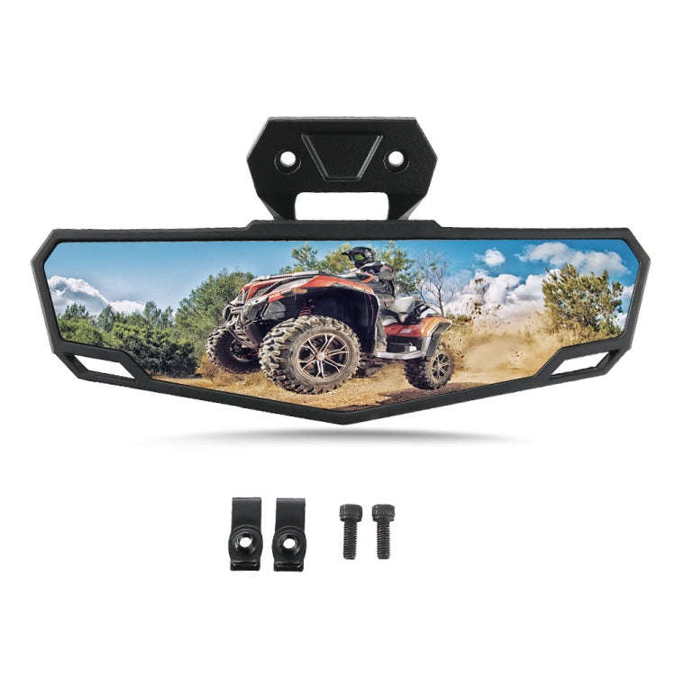 For Polaris RZR Pro XP / XP 4 2020-2023 2883763 UTV Convex Center Rear View Mirror(Black)