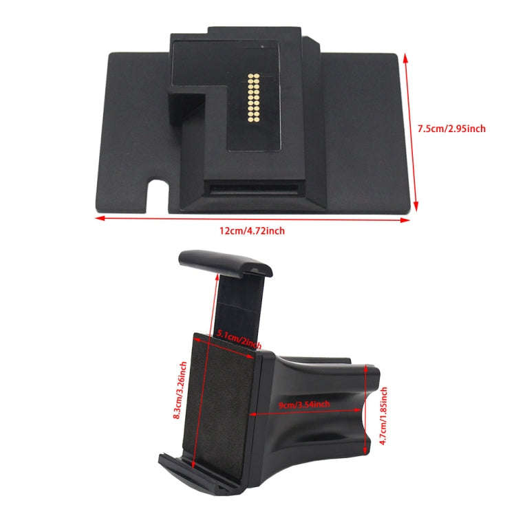 For BWM K1600B 2014-2021 Motorcycle Phone Navigation Holder(Black)
