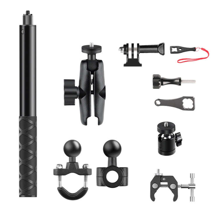 Motorcycle Clamps Handlebar Fixed Mount 10 in 1 Crabs Selfie Stick