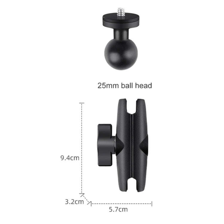 Motorcycle Clamps Handlebar Fixed Mount 3 in 1 U-Type Mount Selfie Stick