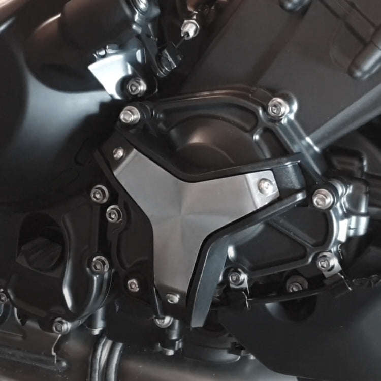 For Yamaha MT-09 2021 Motorcycle Engine Anti Crash Cushion Engine Antifall Protectors(Titanium Co...
