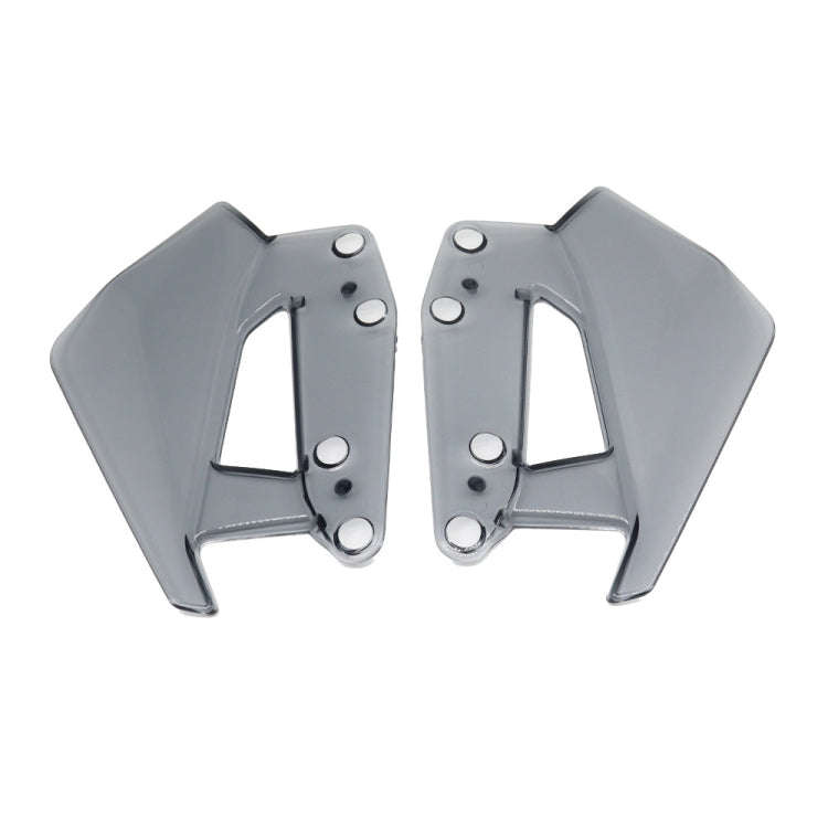 For BMW R1300GS Motorcycle Side Air Deflector Windshield(Grey)