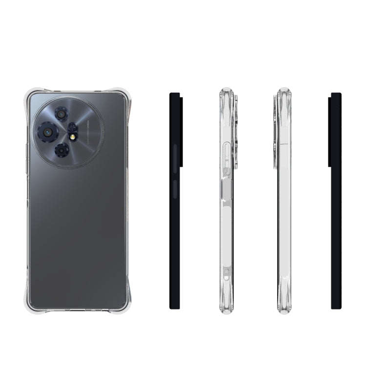 For TCL 50 XL / 50 XL Nxtpaper Shockproof Non-slip Thickening TPU Phone Case(Transparent)