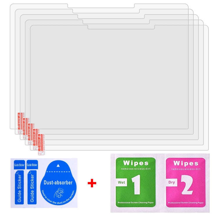 For Microsoft Surface Laptop 6 15 25pcs 9H 0.3mm Explosion-proof Tempered Glass Film