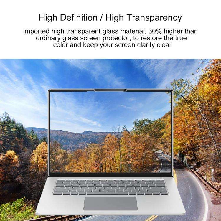 For Microsoft Surface Laptop 7 15 inch 25pcs 9H 0.3mm Explosion-proof Tempered Glass Film