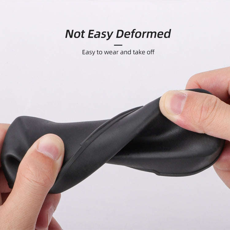 For DJI Mic 2 Sunnylife BHT772 Charging Case Wireless Mic Soft Scratch-proof Protective Cover(Black)