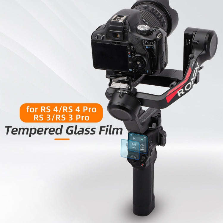 For DJI RS 4/RS 4 Pro/RS 3/RS 3 Pro Sunnylife  2pcs Screen Explosion proof Tempered Glass Film