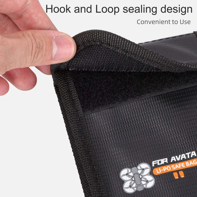 For DJI Avata 2 Sunnylife Battery Explosion-proof Safe Bag Protective Li-Po Safe Bag(For 1pc Batt...