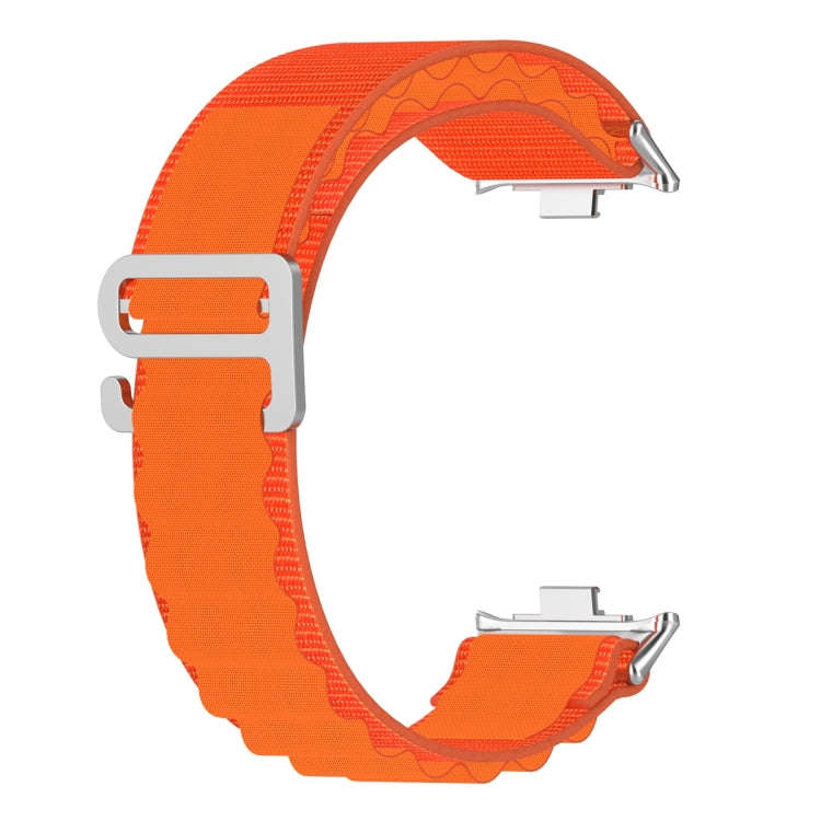 For Xiaomi Smart Band 9 Pro / 8 Pro Loop Nylon Watch Band(Orange)